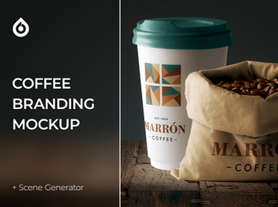 Coffee Branding Mockup branding coffee design mock up mockup stationary