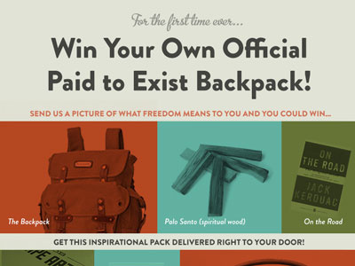 Backpack App backpack books palo santo typography