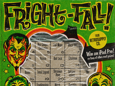 Fright-Fall Drawing Challenge challenge drawing fright-fall instagram october retrosupply