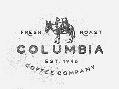 Colombia Coffee all caps coffee colombia display donkey font sans serif special characters typeface wildfire