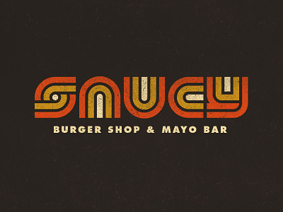 [NEW FONT] Saucy Burger Joint 1970s 1980s burgers font mayonnaise new font new typeface retro font retrosupply studio temporary typeface vintage font