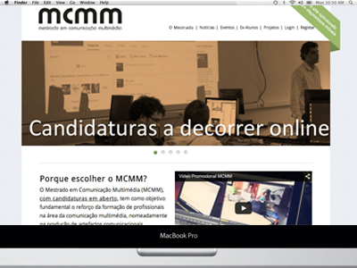 MCMM website programming webdesign website