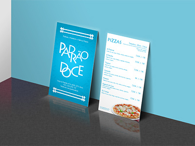 Padrão Doce Bakery Business Card