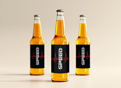 Bottle label Design product label design