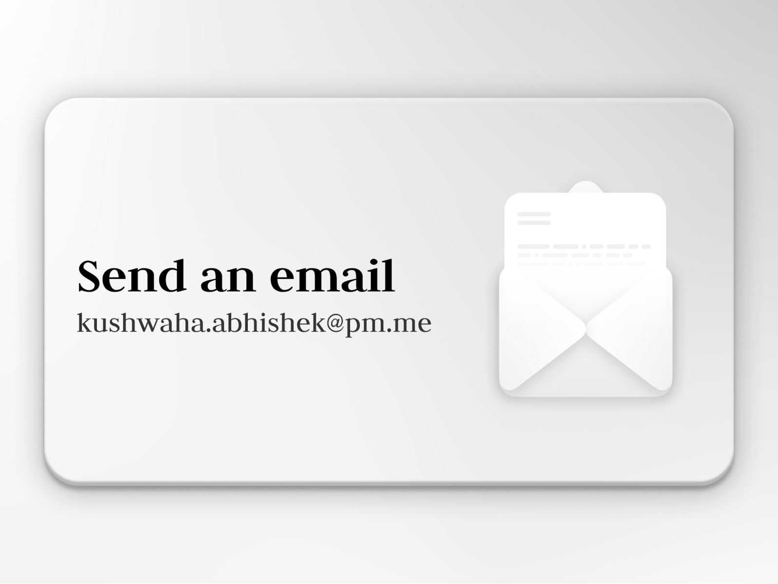 Email Thumbnail By Abhishek Kushwaha On Dribbble