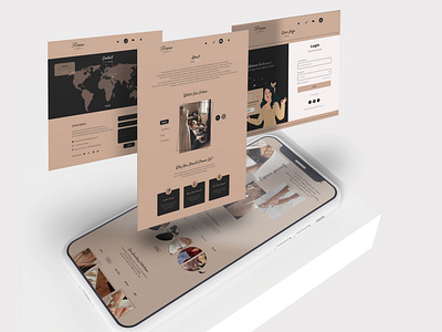 Reveuse l Fashion Website UI Design