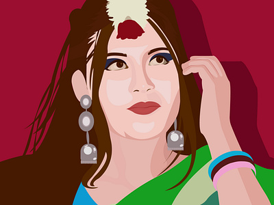 vector portrait