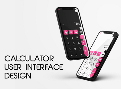 Calculator User Interface Design adobe xd app branding design ui ui design user exprience user interface ux