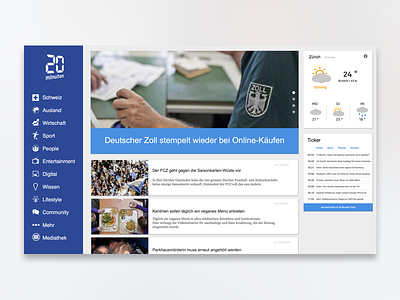 20 Minuten ReDesign