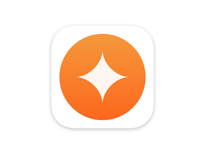 Spark iOS App Icon Refresh app app icon branding design icon ios ios app ios app design ios design iphone logo mobile orange white