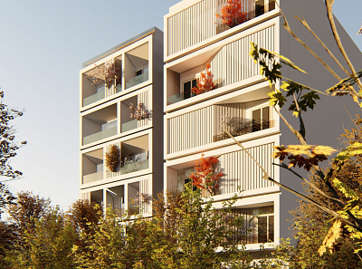 apartment design 3d modeling architecture elevation design lumion modern architecture revit