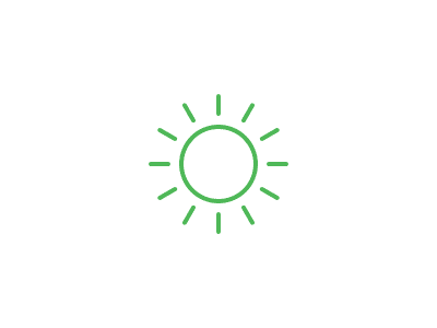 Animated Icon Sunlight animated icon