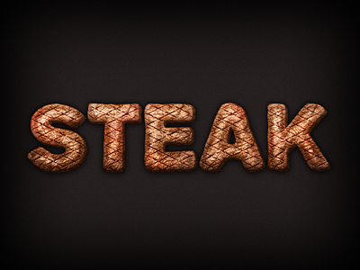 Steak food logo meat steak
