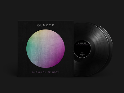 Gungor Owl: Body Album album black color dark gradient gungor music plastic print record sphere vinyl