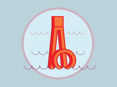 36 Days of Type: Days 1 & 2 36daysoftype a b buoy float ocean type typography water