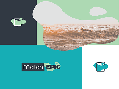MatchEpic Brand brand community epic icon logo match ocean social