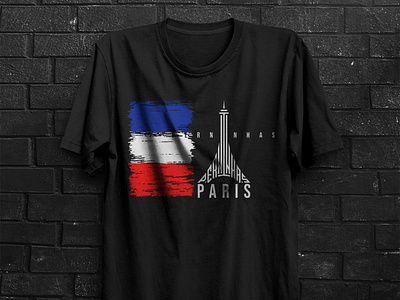 Paris symbol  T-Shirt design