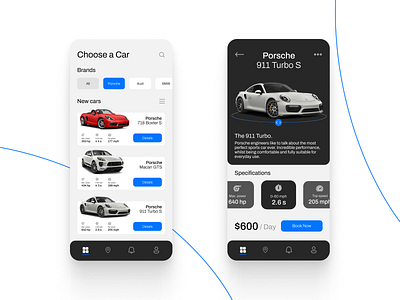 Car Rental App Concept