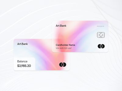 Credit Card Concept bank bank card branding card concept graphic design ui