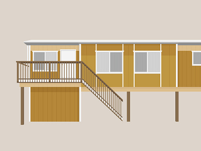 Beach House // 13 illustration illustrator vector