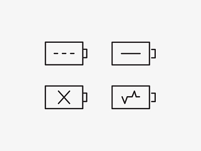 Battery Explorations icon icon design ui