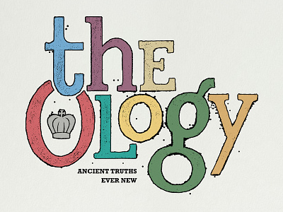 The Ology Type album art lettering type typography