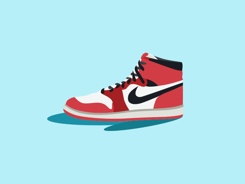 Nike Illustration vector flat illustration illustration