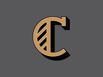 Initial c drop cap initial logo