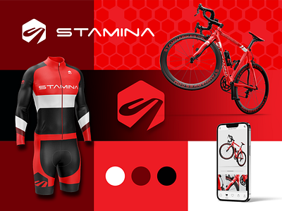 Stamina Branding 3d branding graphic design logo ui