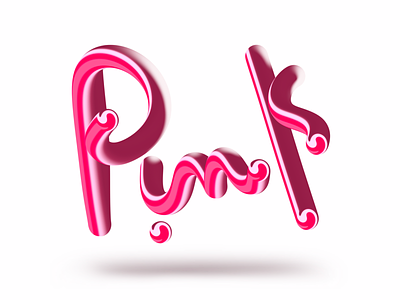 Pink is Pink 🌸 3d branding design illustration ios mobile application logo minimal mobile app typo typography ui ui design user interface user interface design