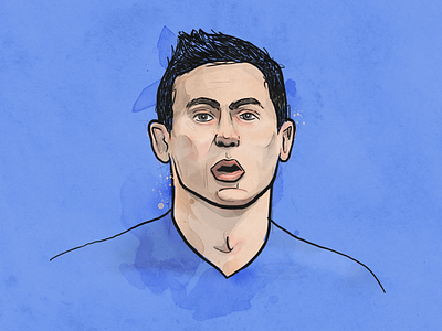 Matic cfc chelsea matic paint sketch soccer