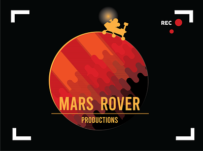 Mars Rover Productions - Logo branding design graphic design icon illustration logo