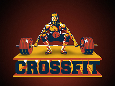 Crossfit Logo body bodybuilder crossfit fitness gym health logo man muscle power sport weightlifting