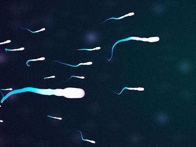 Sperm Swimming