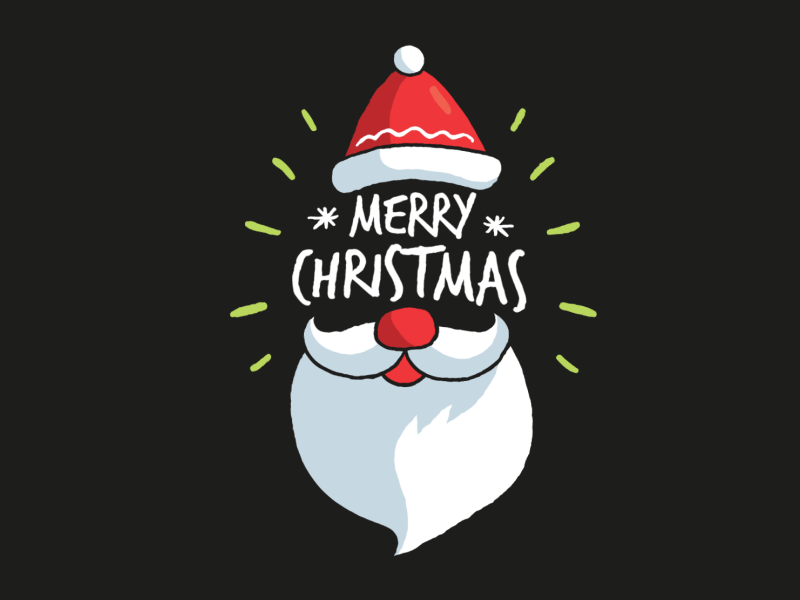 Christmas characters christmas christmas titles greetings holidays illustration lower lower third new new year santa santa claus santa clause shape snow third title toys typography year