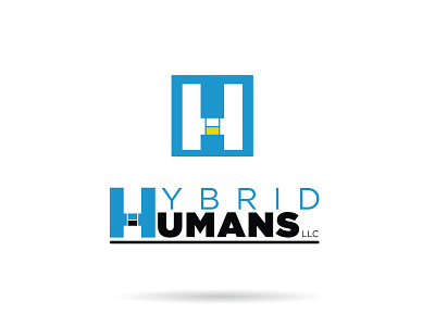 Hybrid Humans Logo Concepts branding design logo vector