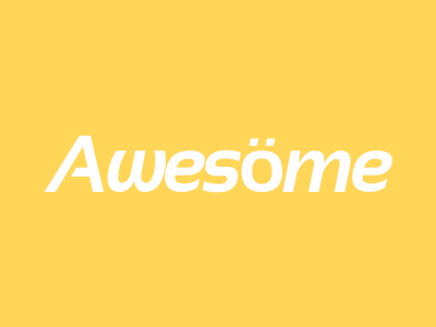 Awesome logotype