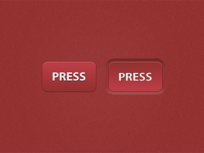 Red Button button press pressed red webdesign
