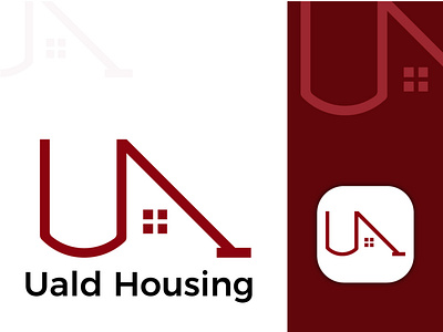 U Initial Real Estate Logo design graphic design logo logo design minimalist logo modern logo real estate real estate logo vector
