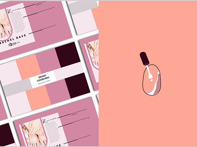 Nail studio brand identity & Brand mark