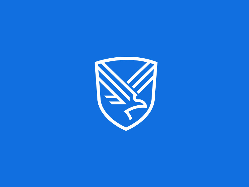 Eagle crest by Jason Halliburton on Dribbble