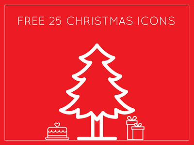 Download The Set of Free 25 Christmas Special Icons graphics