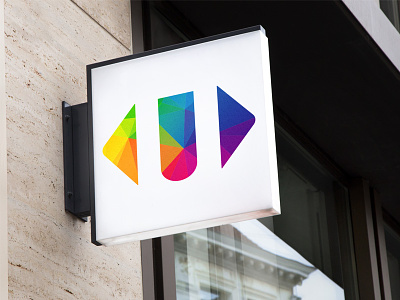 Unison Music Company logo logo design music company negative space typography