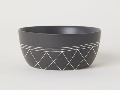 Tribal print for servingware bowl design drawing ethnic handmade print and pattern servingware