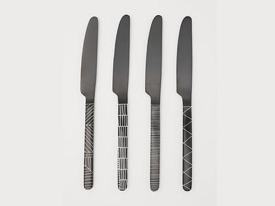 Tribal print for servingware drawign handmade knife pattern pattern design print servingware tribal