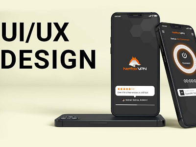 VPN Mobile APP UI/UX Design app app design app ui design graphic design mobile app design ui ui design uiux