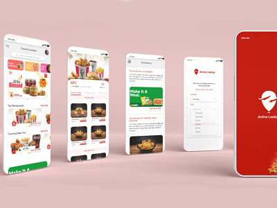 Food Mobile APP UI/UX Design app app design app ui best design design food app design graphic design mobile app design ui ui design uiux