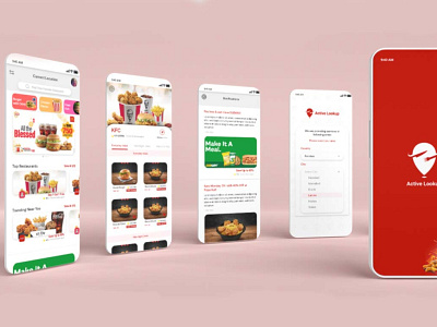 Food Mobile APP UI/UX Design