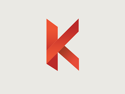 Geometric K Logo Concept: Version 3