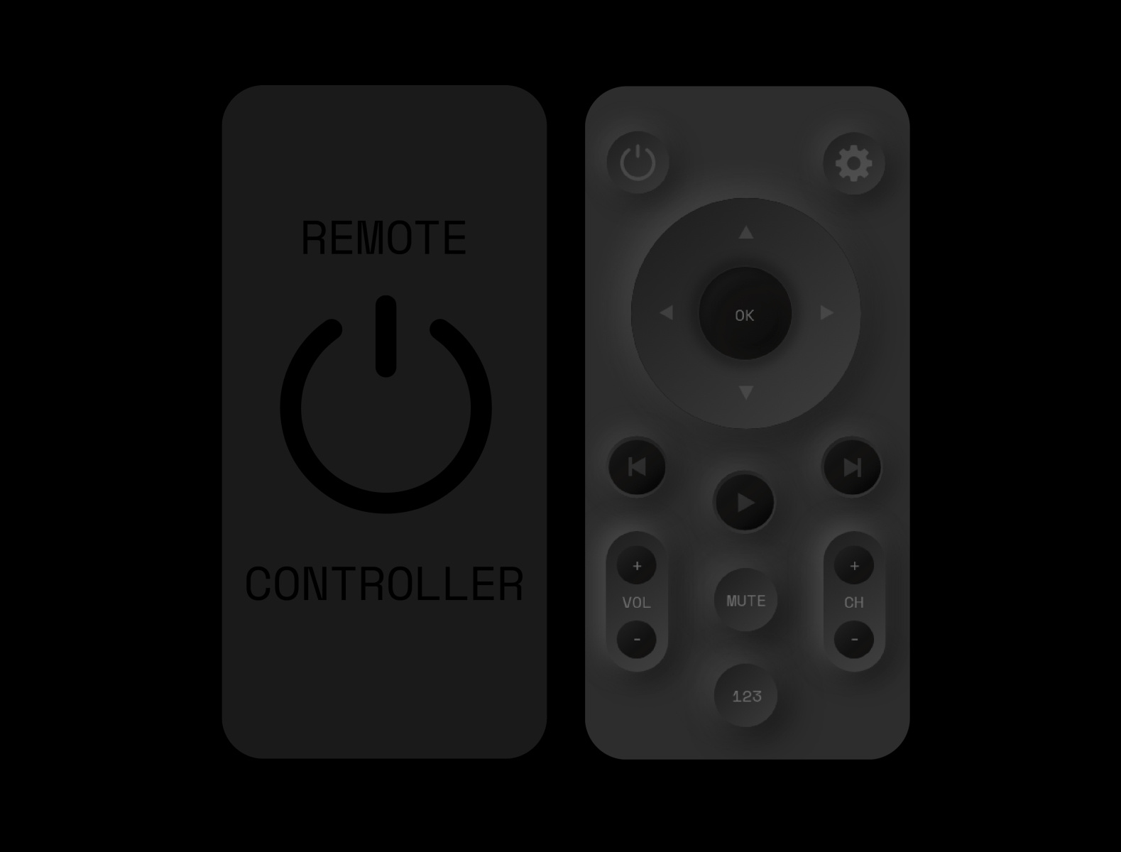 Remote Controller app UI by Creative Bulb | Design & Multimedia on Dribbble